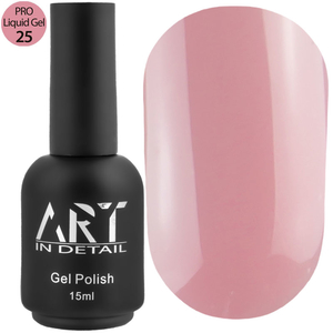 Гель ART PRO Liquid Builder Gel №25, 15 мл, Об`єм: 15 мл, Колір: 25