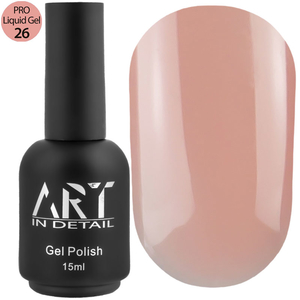Гель ART PRO Liquid Builder Gel №26, 15 мл, Об`єм: 15 мл, Колір: 26