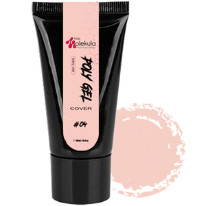 Полигель Molekula Poly Gel №04 Cover бежево-розовый, полупрозрачный, 30 мл, Цвет: Cover
