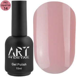 Гель ART PRO Liquid Builder Gel №14, 15 мл, Объем: 15 мл, Цвет: 14
