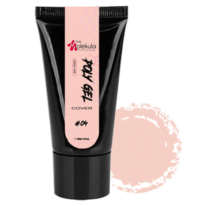 Полигель Molekula Poly Gel №04 Cover бежево-розовый, полупрозрачный, 15 мл