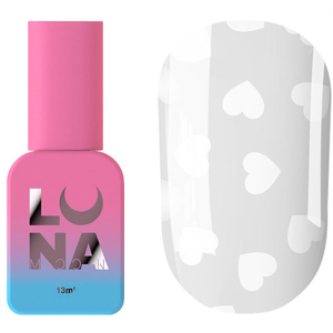 Топ для гель-лака LUNA Top Romantic White 13 мл, Объем: 13 мл, Цвет: Romantic White