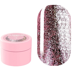 Блесточки для ногтей LUNA Platinum Gel №4 5 мл, Объем: 5 мл
, Цвет: 4
