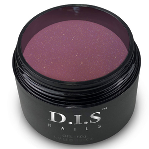 Гель для наращивания DIS Nails Hard Cover Sangria&Shimmer 50 г, Объем: 50 г, Цвет: Sangria&Shimmer