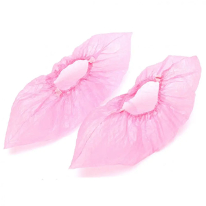 Бахилы одноразовые, розовые, 100 шт, Цвет: Розовый