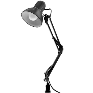 Настольная лампа SWING ARM AD-800 для освещения и идеальных бликов на ногтях BLACK, Цвет: Black
