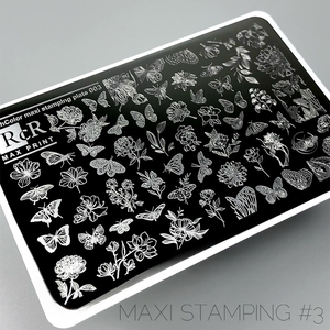 Пластина для стемпинга RichColor MAX PRINT RcR-03, Цвет: 03
