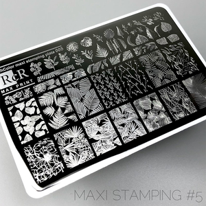 Пластина для стемпинга RichColor MAX PRINT RcR-05, Цвет: 05
