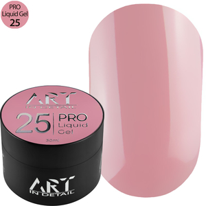 Гель ART PRO Liquid Builder Gel №25, 30 мл, Объем: 30 мл, Цвет: 25
