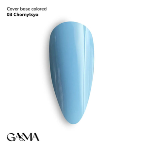 Цветная база GaMa Cover base Colored 003 Chornytsya 15 мл, Объем: 15 мл, Цвет: 003
