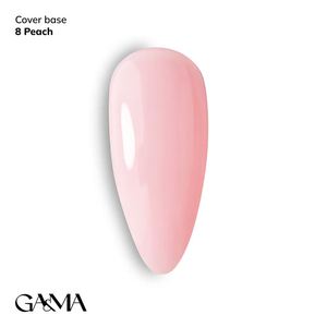 Камуфлирующая база GaMa Cover Base №008 Peach 30 мл, Объем: 30 мл, Цвет: 008
