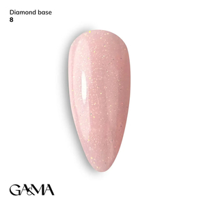 Камуфлирующая база GaMa Cover Base Diamond №008 15 мл, Объем: 15 мл, Цвет: 008