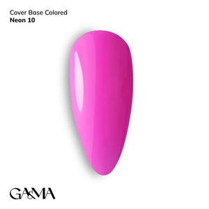 База неоновая GaMa Cover Base Colored Neon №010 15 мл, Объем: 15 мл, Цвет: 010
