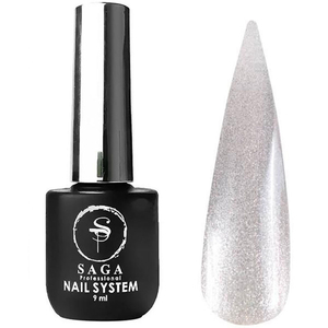 Гель-лак SAGA Cat Shine Silver 9 мл
