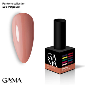 Гель-лак GaMa Gel Polish Pantone Сollection №102 Potpourri 10 мл, Объем: 10 мл
, Цвет: 102

