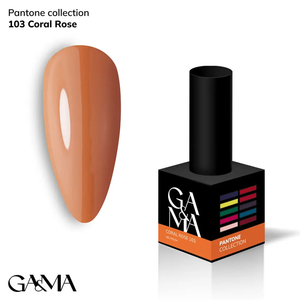 Гель-лак GaMa Gel Polish Pantone Сollection №103 Coral rose 10 мл, Объем: 10 мл
, Цвет: 103