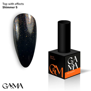Топ с шиммером GaMa Top Shimmer №05 10 мл, Объем: 10 мл
, Цвет: 05

