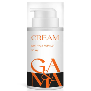 Крем для рук и стоп увлажняющий с мочевиной Цитрус и Корица GaMa 50 мл, Объем: 50 мл, Аромат: Цитрус и Корица