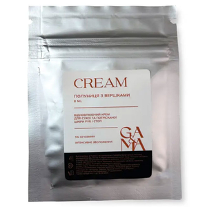 Крем для рук и стоп увлажняющий с мочевиной Клубника со сливками GaMa 8 мл, Объем: 8 мл
, Аромат: Клубника со сливками