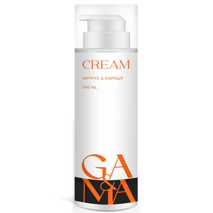 Крем для рук и стоп увлажняющий с мочевиной Цитрус и Корица GaMa 100 мл, Объем: 100 мл, Аромат: Цитрус и Корица