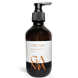 Крем для рук и стоп увлажняющий с мочевиной Морозная вишня GaMa 300 мл, Объем: 300 мл, Аромат: Морозная вишня
