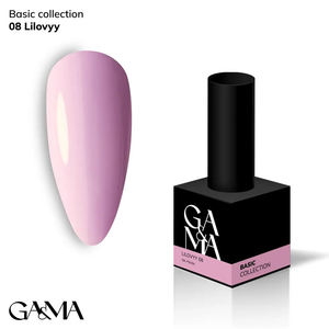 Гель-лак GaMa Gel ​Polish Basic collection 008 lilovyy 10 мл, Цвет: 008
