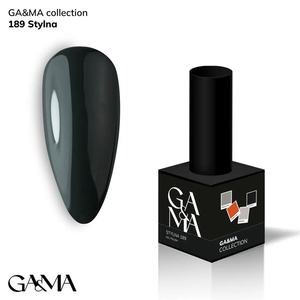 Гель-лак GaMa Gel ​Polish GA&MA collection 189 Stylna 10 мл, Цвет: 189