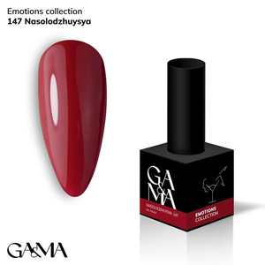 Гель-лак GaMa Gel ​Polish Emotions collection 147 nasolodzhuysya 10 мл, Цвет: 147
