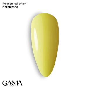 Гель-лак GaMa Gel ​Polish Freedom collection Nezalezhna 10 мл, Цвет: Nezalezhna