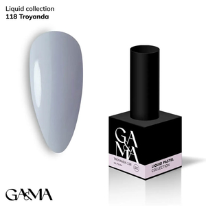 Гель-лак GaMa Gel ​Polish Liquid pastel 118 Troyanda 10 мл, Цвет: 118