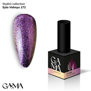 Гель-лак GaMa Gel ​Polish Styhii collection 172 Syla vohnu 10 мл, Цвет: 172