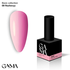 Гель-лак GaMa Gel ​Polish Basic collection 009 rozhevyy 10 мл, Цвет: 009
