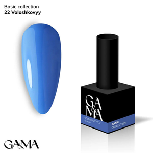 Гель-лак GaMa Gel ​Polish Basic collection 022 voloshkovyy 10 мл, Цвет: 022