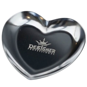 Металлический лоток для хранения инструментов Designer Сердце (9.3х9,3 см) Silver, Цвет: Silver
