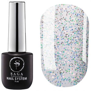 Топ для гель-лака без липкого слоя Saga Crush Top №08, 9 мл, Цвет: 08