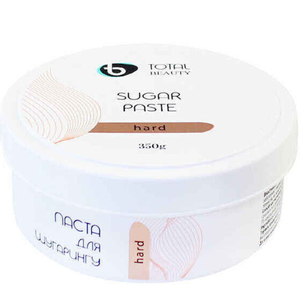Паста для шугаринга Total Beauty Sugar Paste Hard 350 г, Структура: Hard, Объем: 350 г