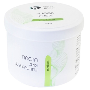 Паста для шугаринга Total Beauty Sugar Paste Medium 750 г, Структура: Medium, Объем: 750 г
