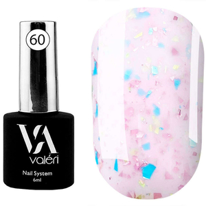 Valeri Base Potal №060 (розовая) 6 мл, Объем: 6 мл, Цвет: 060