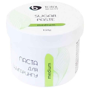Паста для шугаринга Total Beauty Sugar Paste Medium 150 г, Структура: Medium, Объем: 150 г
