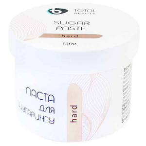 Паста для шугаринга Total Beauty Sugar Paste Hard 150 г, Структура: Hard, Объем: 150 г