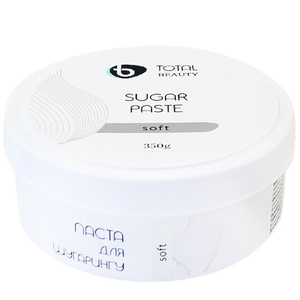 Паста для шугаринга Total Beauty Sugar Paste Soft 350 г, Структура: Soft, Объем: 350 г