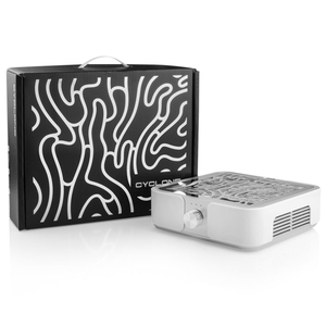 Вытяжка для маникюра BUCOS CYCLONE X 2 72 Вт SILVER