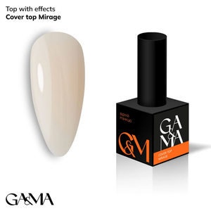 Камуфлирующий топ GaMa Cover Top Mirage 10 мл, Объем: 10 мл
, Цвет: Mirage