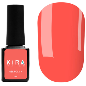 Гель-лак Kira Nails №043 (приглушенный малиновый, эмаль), 6 мл