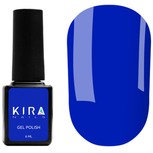 Гель-лак Kira Nails №188 (темный синий, эмаль), 6 мл