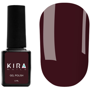 Гель-лак Kira Nails №033 (бургунди, эмаль), 6 мл