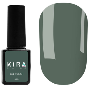 Гель-лак Kira Nails №147 (темный мох, эмаль), 6 мл