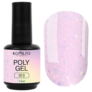 Komilfo PolyGel 013, 15 мл, Объем: 15 мл, Цвет: 013