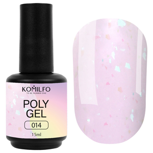 Komilfo PolyGel 014, 15 мл, Объем: 15 мл, Цвет: 014
