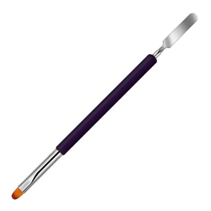 Кисточка-шпатель для полигеля, черная, Цвет: черный